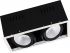 LED-Einbaustrahler 2fl. SPOT MULI2x30W3KFLWT