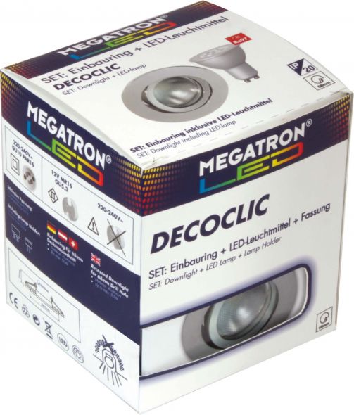 LED-Einbauspot Set MT75404