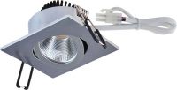 LED Deckeneinbauleuchte PC24061540 chr/mt