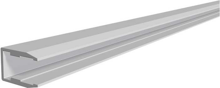 Alu-Glasbodenprofil AP GB8 100