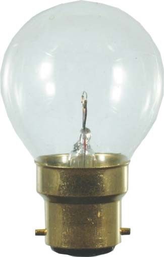 Kugellampe 45x75 mm B22d 2 43072