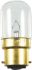 Birnenlampe 30x60 mm Ba22d 47182