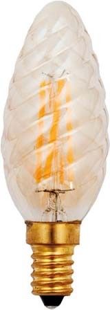 LED-Kerze gedreht Filament 36647
