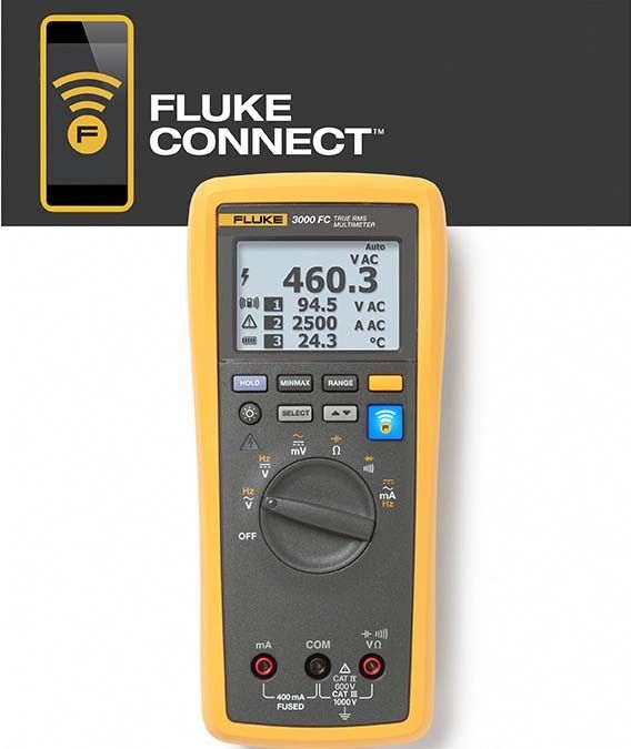 Wireless Digitalmultimeter FLK-3000 FC
