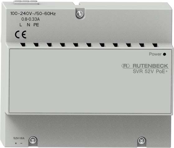 PoE-Spannungsversorgung SVR 52 V PoE+
