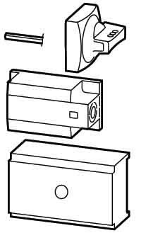 Hauptschalterbausatz NZM2-XS-R