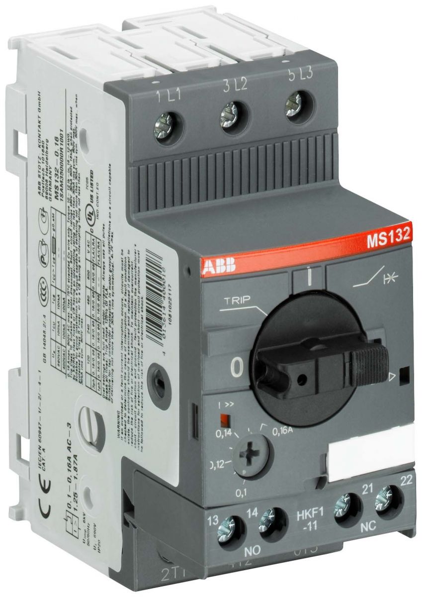 Motorschutzschalter MS132-6.3-HKF1-11