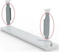 Heizstrahlerzubehör Abstandshalter H/P