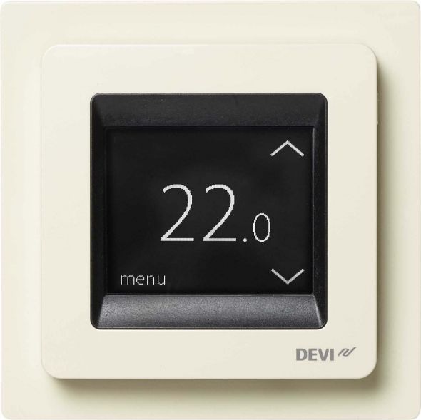 Uhrenthermostat DEVIreg Touch ws