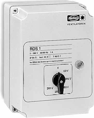 Trafo-Drehzahlsteller mit RDS 4