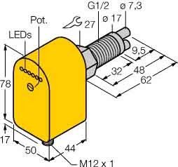 Strömungssensor FCSGL1/2A2P #6870457
