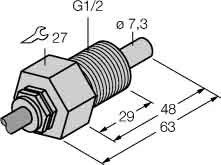Strömungssensor FCS-GL1/2A4-NA