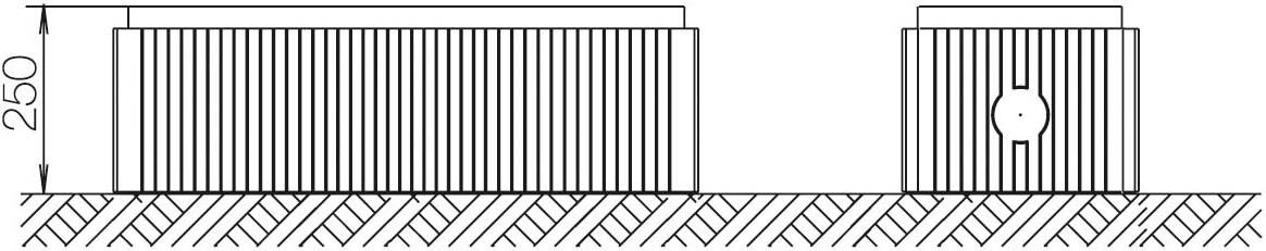 Bodenaufbausockel SX015