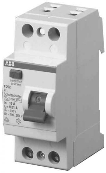 Fehlerstromschutzschalter F202A-40/0,5