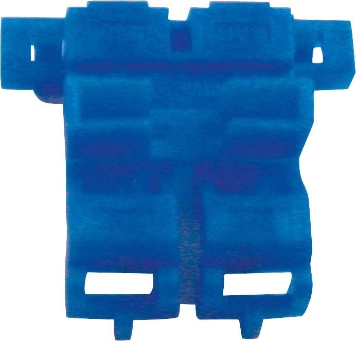 Flachsicherungshalter 972, blau