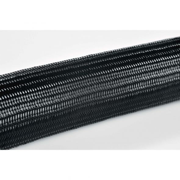 Geflechtschlauch HEGPA6604-PA66-BK