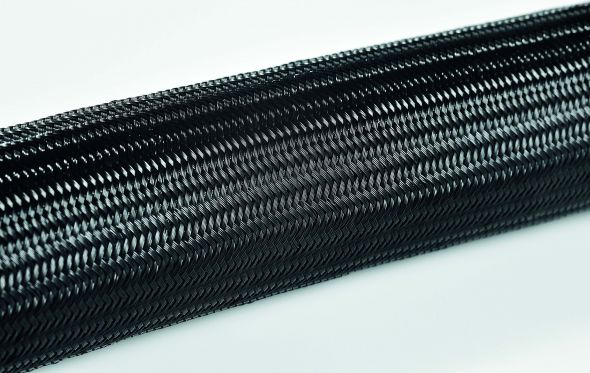 Geflechtschlauch HEGPA6612 PA66 BK100