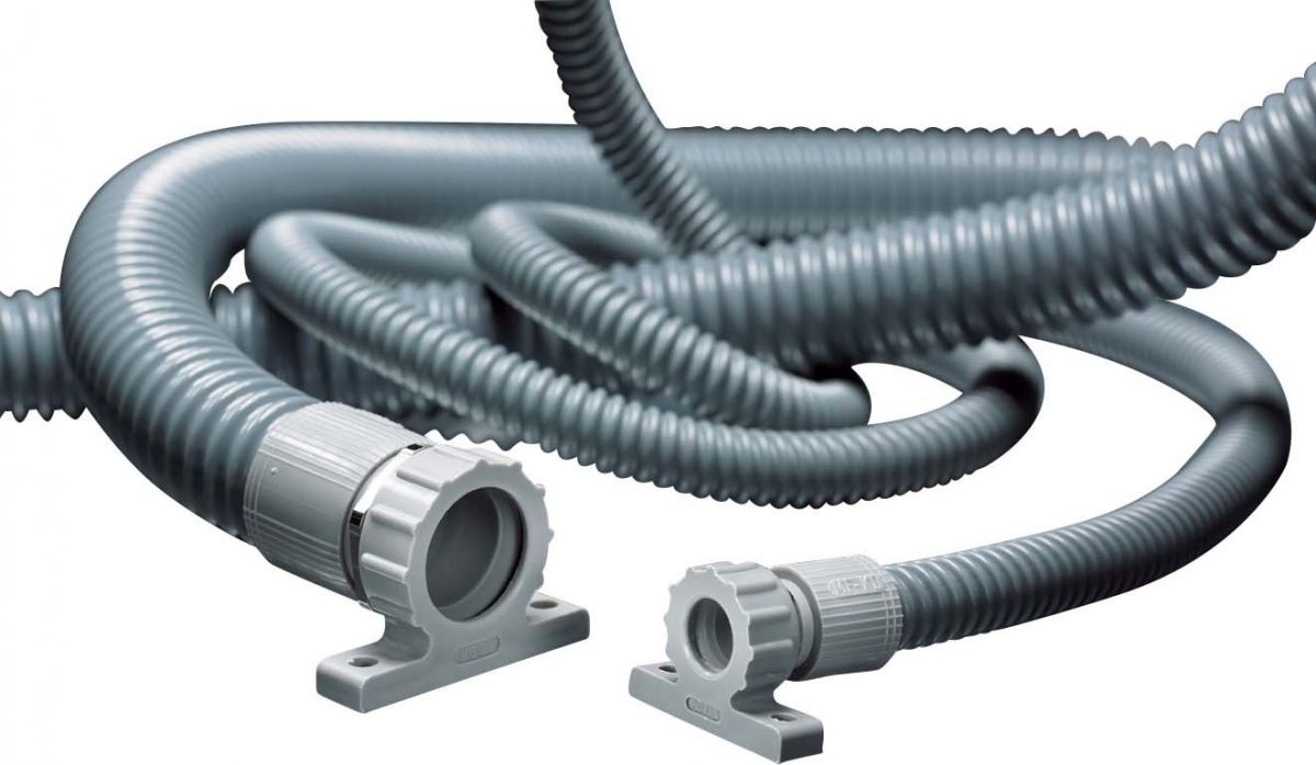 Wellschlauch FG36 PVC/ST GY 10