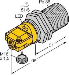 Näherungsschalter Bi25-G47SR-FZ3X2