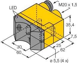 Sensor induktiv Ni4-DSU35TC-2AP4X2