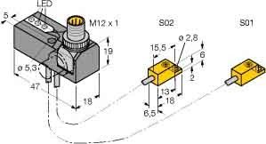 Sensor Ni2ISI0,055 #1650130