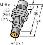 Sensor induktiv Ni12U-MT18-AP6XH1141