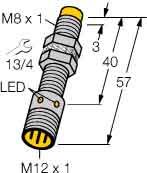 Sensor induktiv Ni3-EG08-AP6X-H1341