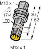 Sensor,ind.,M12x1,Stecker Bi4U-MT12-AP6X-H1141