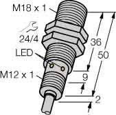 Sensor induktiv BI8U-EM18WD-AP6X