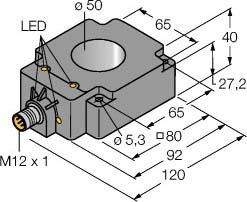Näherungsschalter BI50RQ80AP6X2H1141