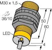 Sensor induktiv NI15-S30-AP6X