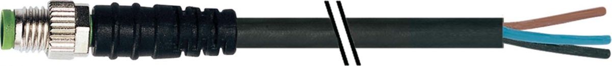 Rundsteckverbinder M8 7000-08001-6300500