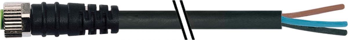 M8 Buchse gerade 7000-08061-6311000