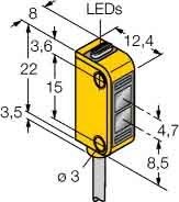 Reflexionslichttaster Q12AB6FF50