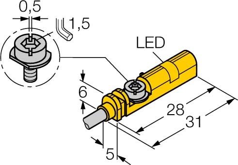 Magnetfeldsensor BIM-UNT-AP7X