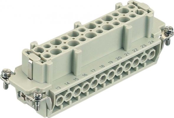 Steckverbinder gewinkelt 09 36 024 2701