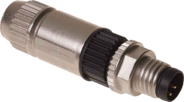 Rundsteckverbinder M8-S - 21 02 151 1405