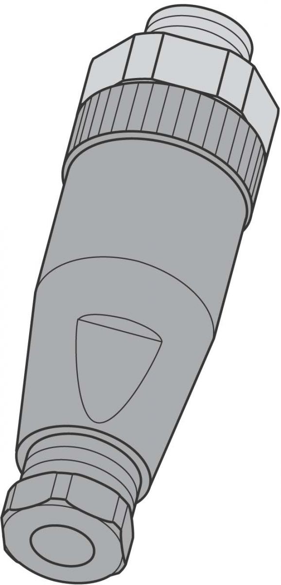 Rundsteckverbinder BS8141-0/PG9