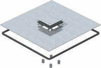 Montagedeckel DUF 350-3 DAT