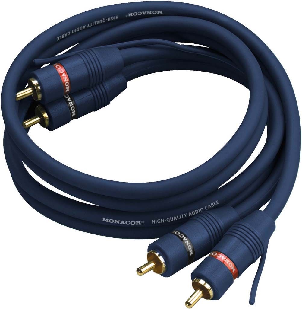 Cinchkabel 0,8m AC-080/BL