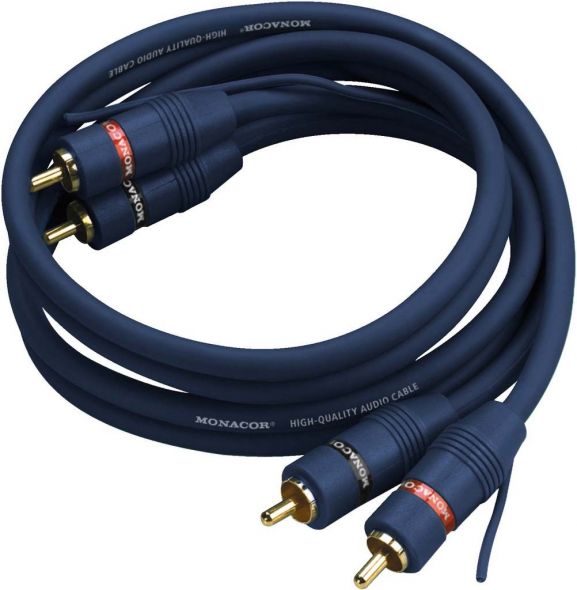 Cinchkabel 0,8m AC-080/BL