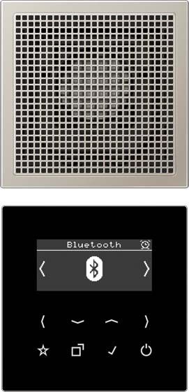 Smart DAB+ Digitalradio DAB ES1 BT edelstahl