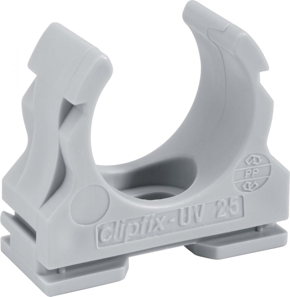 Kunststoff-Klemmschelle clipfix-UV 20 gr