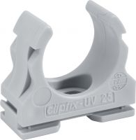 Kunststoff-Klemmschelle clipfix-UV 40 gr