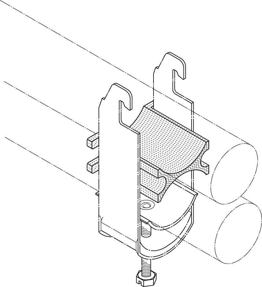 Kabelschelle 56/2 AC