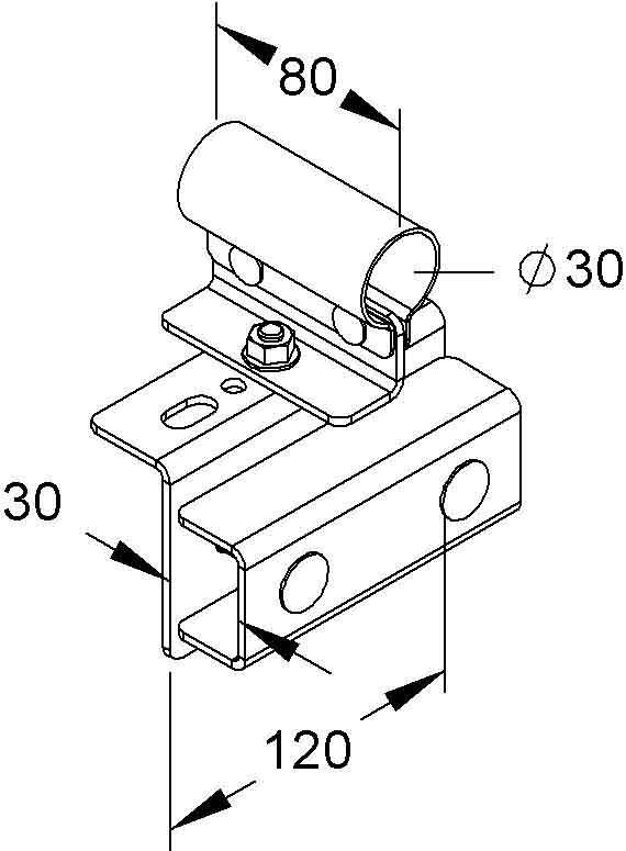Holmanschlußhalter MIHK 3030 F