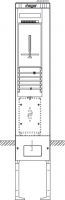 Zähleranschlusssäule ZAS202HH1