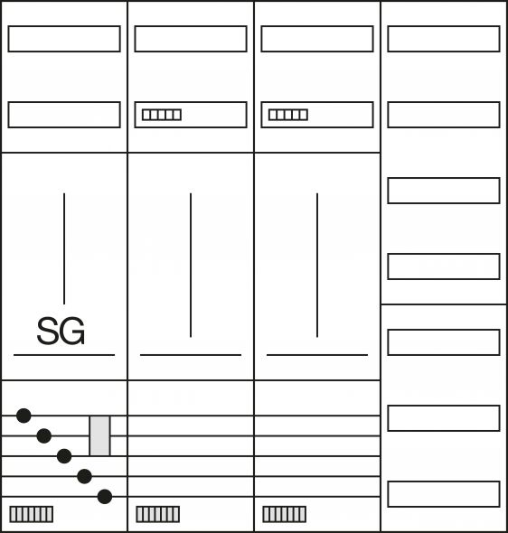 Komplettschrank, univers Z ZB341X29N