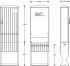 Flachschrank A070-M-1000