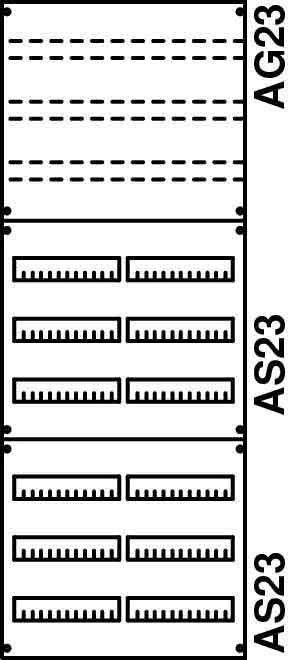 Verteilerfeld 2V5KA